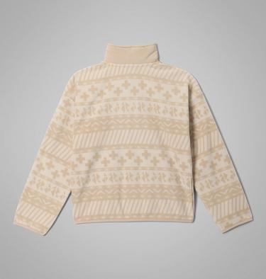 Youth Unisex Sequoia Grove Printed Fleece Jacket, Color: Ancient Fossil Wizard Island, Anct Fssl, image 6
