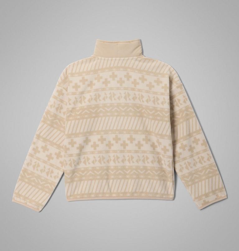 Youth Unisex Sequoia Grove Printed Fleece Jacket, Color: Ancient Fossil Wizard Island, Anct Fssl, image 2