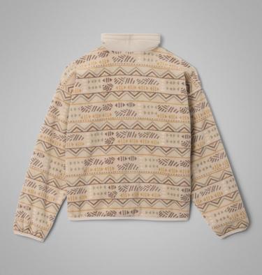 Youth Unisex Sequoia Grove Printed Fleece Jacket, Color: Dark Stone Horizons, Dark Stone, image 4