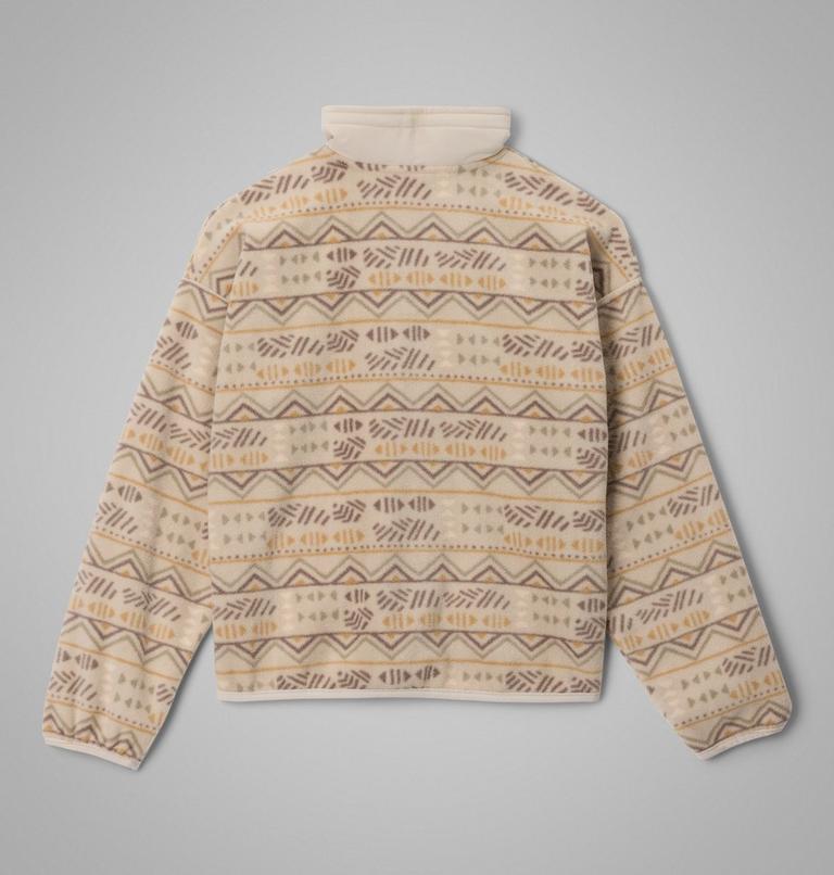 Kids' Sequoia Grove Printed Full Zip Fleece, Color: Dark Stone Horizons, Dark Stone, image 2