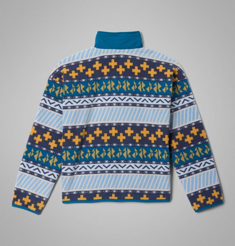 Youth Unisex Sequoia Grove Printed Fleece Jacket, Color: Phoenix Blue Wizard Island, Phoenix Blue, image 2