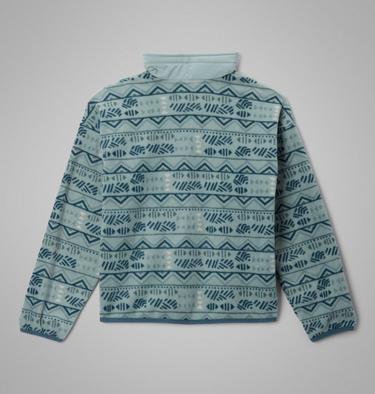 Youth Unisex Sequoia Grove Printed Fleece Jacket, Color: Crushed Blue Horizons, Crushed Blue, image 2