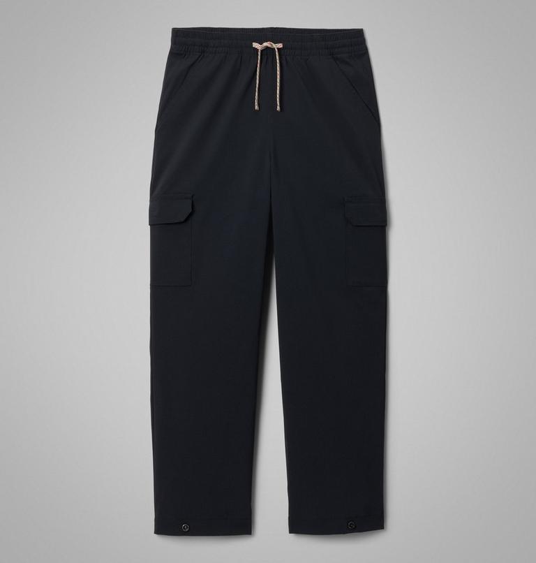 Youth Tech Trail Utility Trousers, Color: Black, image 1
