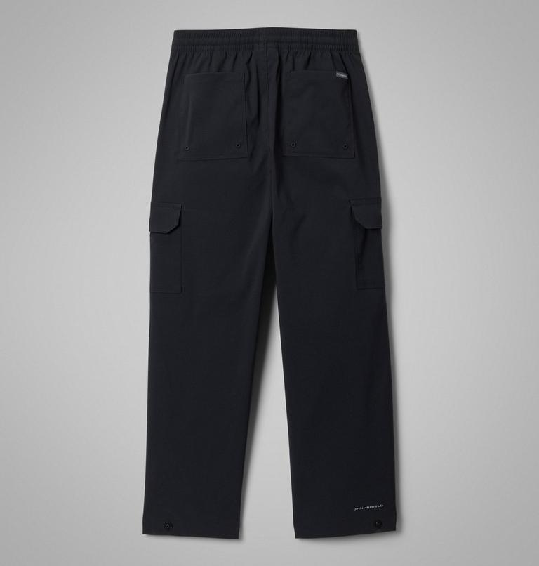 Youth Tech Trail Utility Trousers, Color: Black, image 2