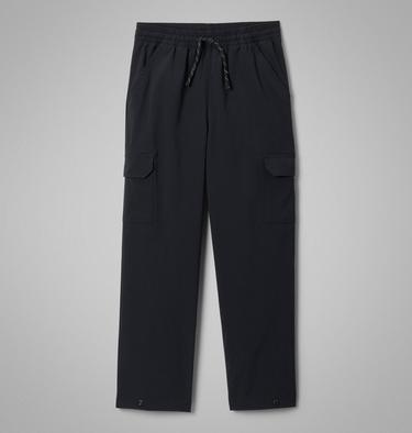 Youth Tech Trail Utility Trousers, Color: Black, image 5