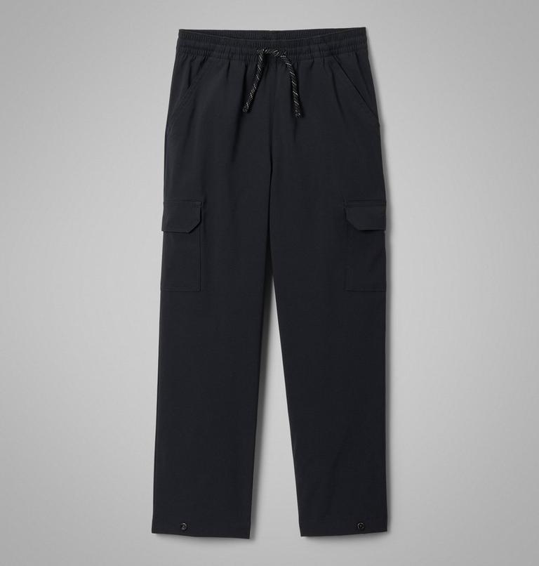 Youth Tech Trail Utility Trousers, Color: Black, image 1