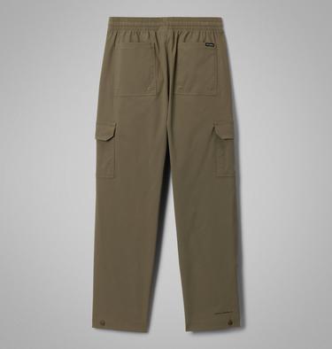 Youth Tech Trail Utility Trousers, Color: Stone Green, image 4