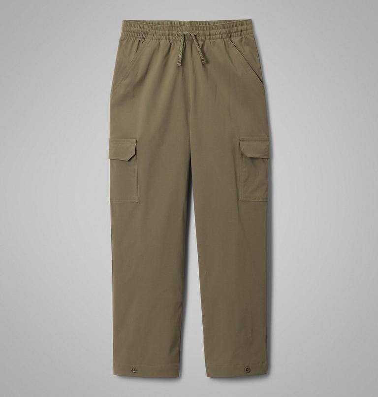 Youth Tech Trail Utility Trousers, Color: Stone Green, image 1