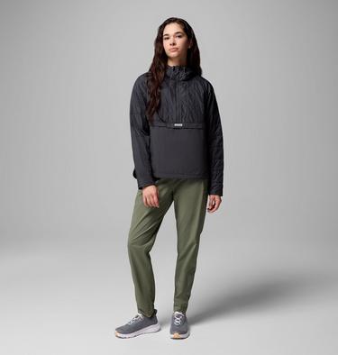 Women's PFG Uncharted II Insulated Anorak, Color: Shark, image 4