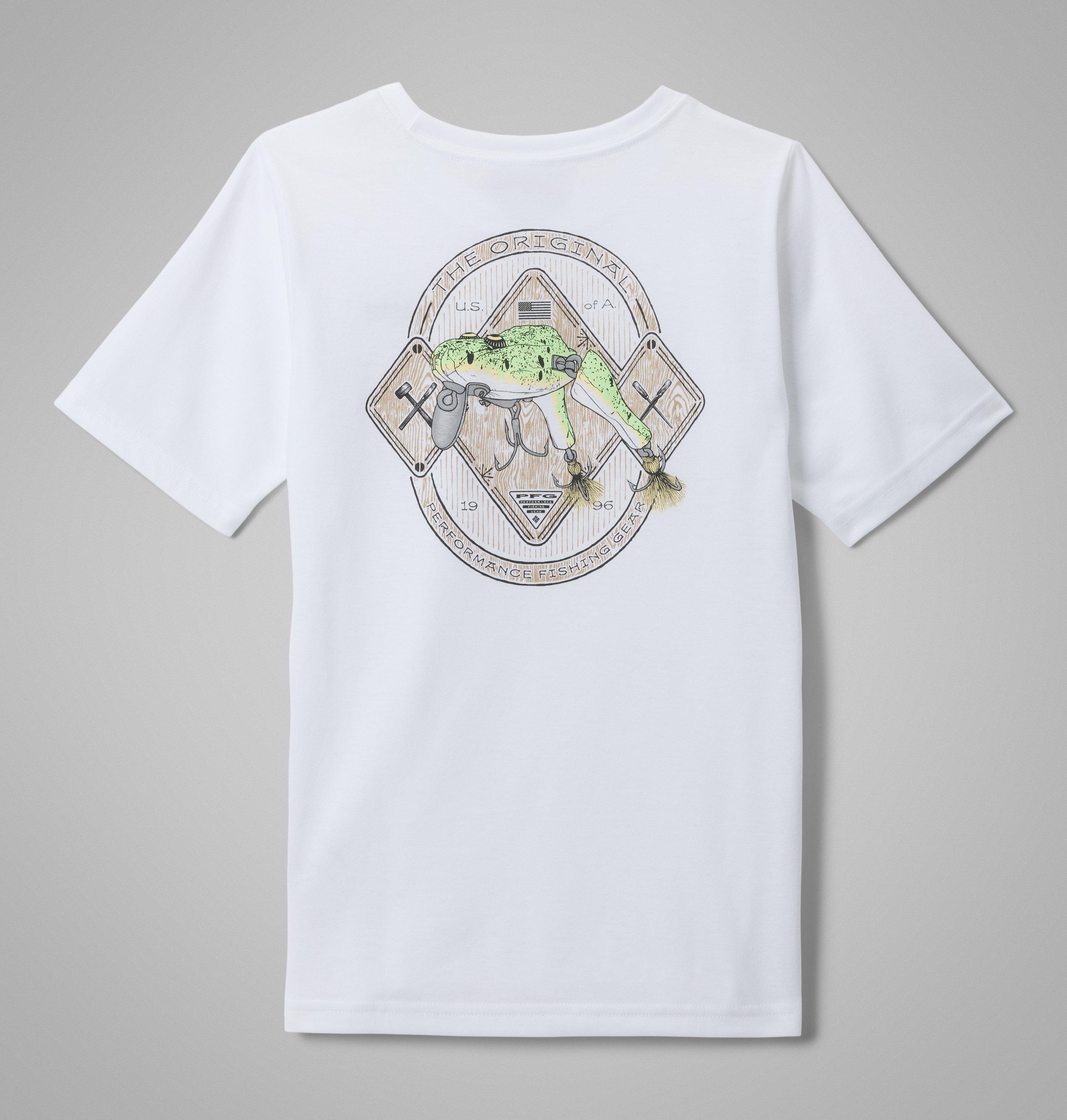 Columbia Boys' PFG  Surf Monster Short Sleeve T-Shirt-