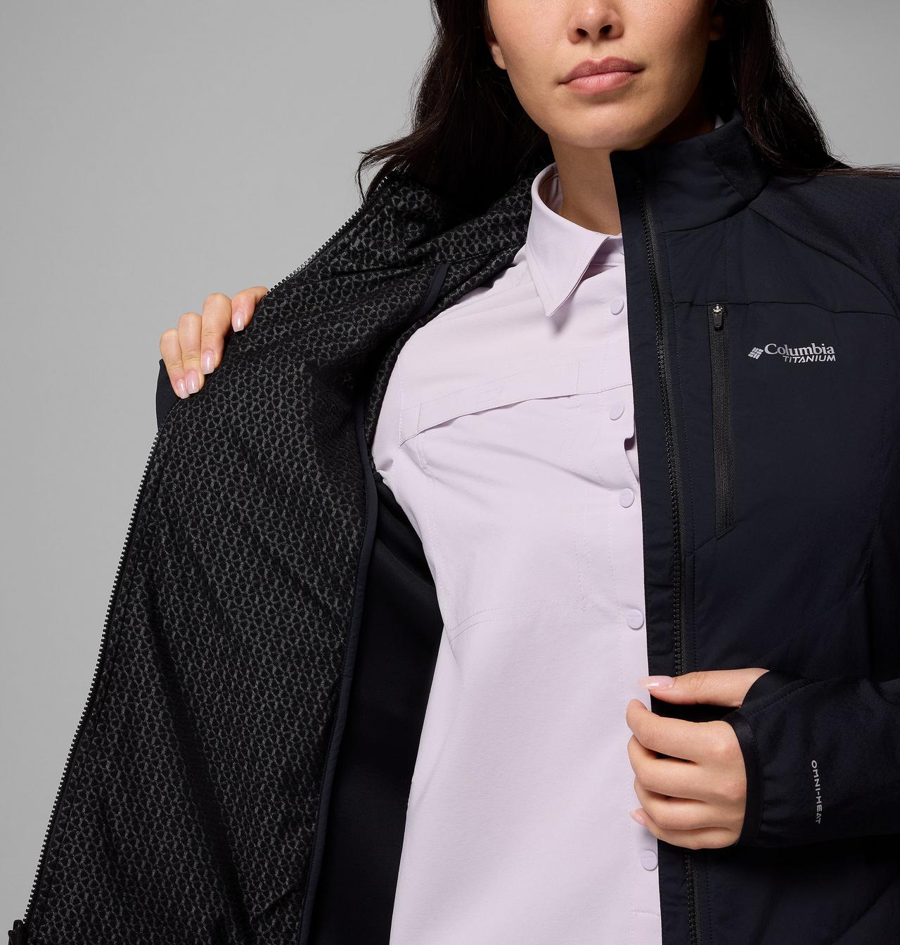 Women's Arctic Crest™ Hybrid Full Zip Jacket 6