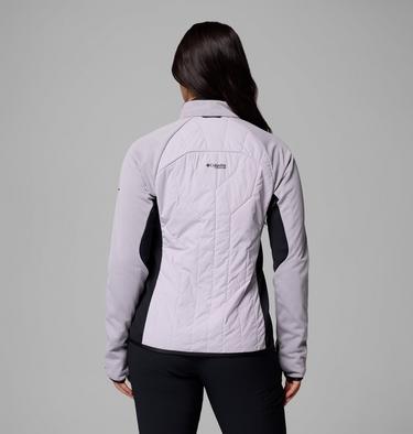 Veste Technique Hybride en Polaire Arctic Crest Femme, Color: Lavender Pearl, Black, image 3