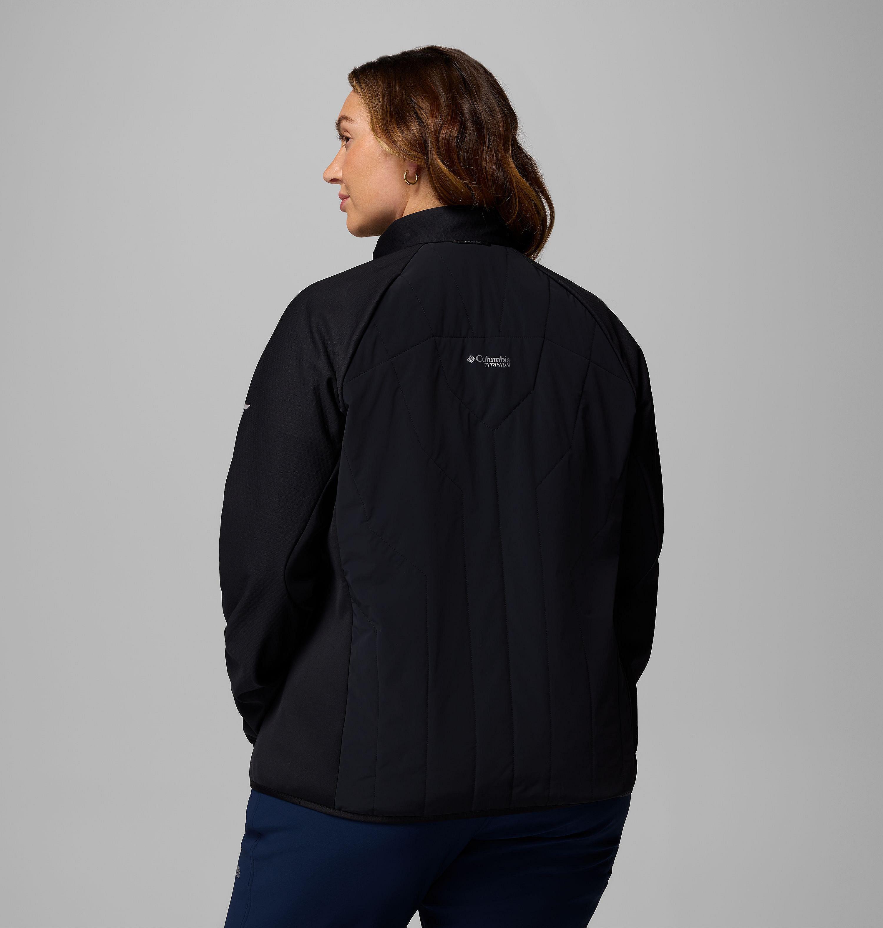 Women's Arctic Crest Hybrid Full Zip - Plus Size 3