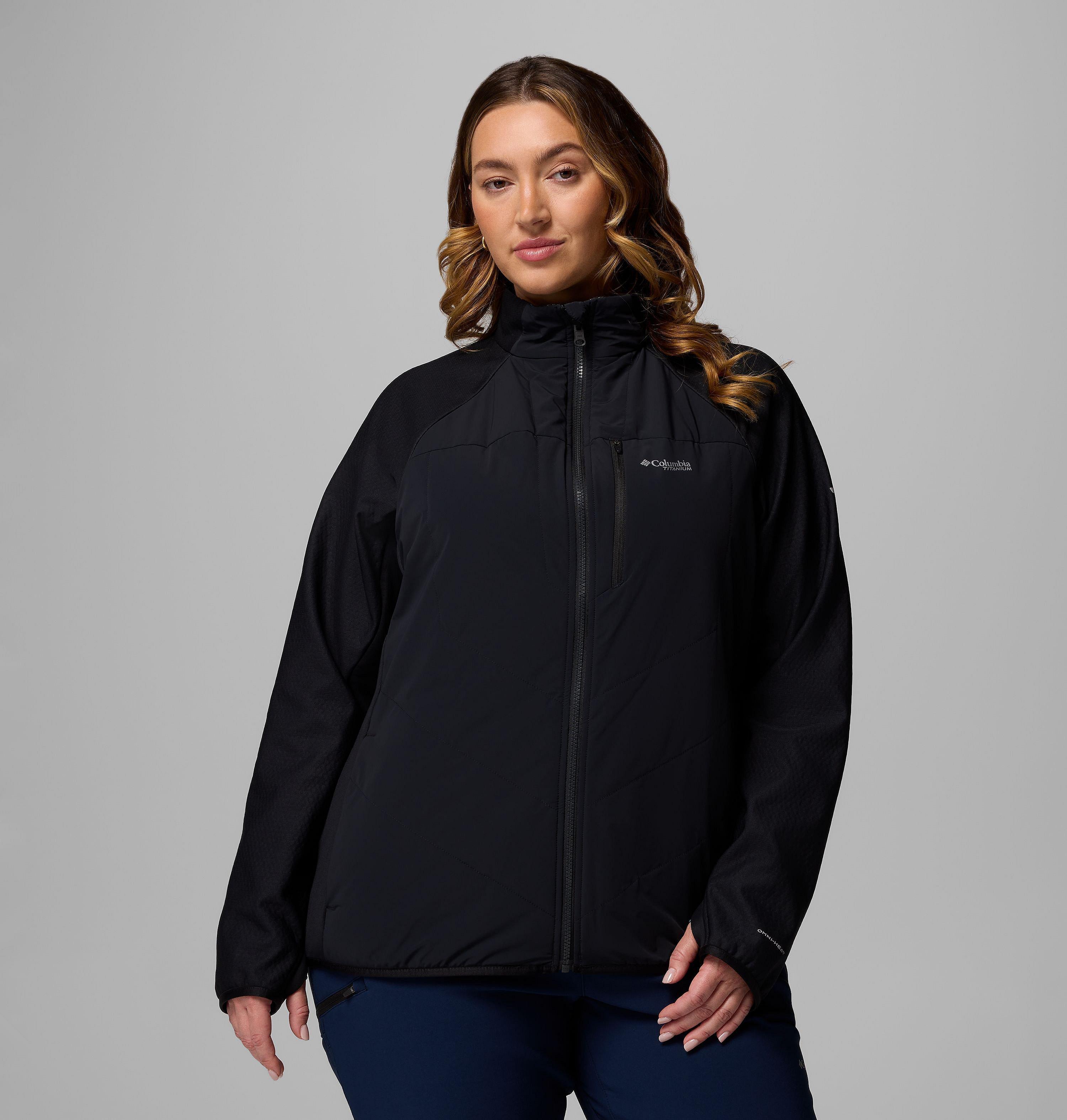 Columbia Women's Arctic Crest  Hybrid Full Zip - Plus Size-