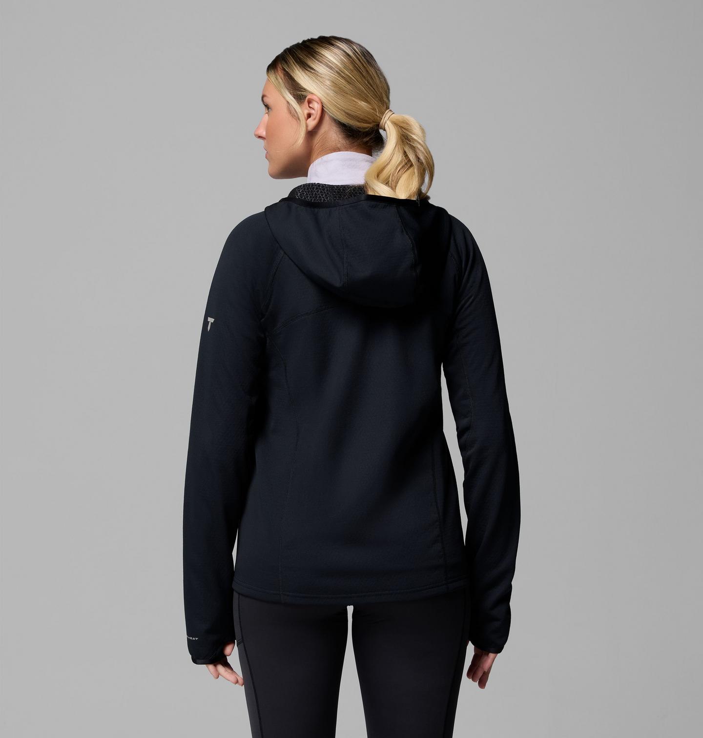 Женская куртка Columbia Arctic Crest Bonded Full Zip, цвет: Чёрный — фото 3