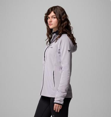 Veste Technique en Polaire Contrecollée Arctic Crest Femme, Color: Lavender Pearl, Black, image 4