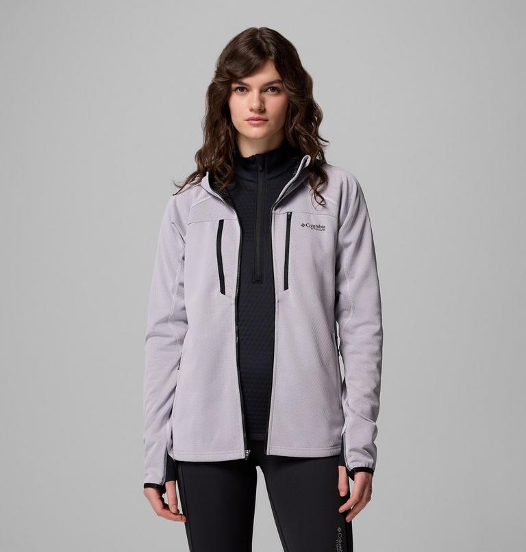 Chaqueta de forro polar técnica Arctic Crest para mujer, Color: Lavender Pearl, Black, image 5