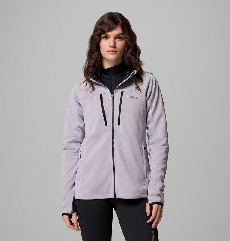 Chaqueta de forro polar técnica Arctic Crest para mujer, Color: Lavender Pearl, Black, image 1