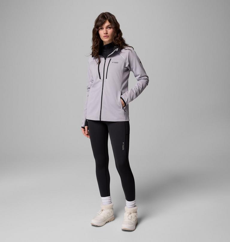 Chaqueta de forro polar técnica Arctic Crest para mujer, Color: Lavender Pearl, Black, image 2