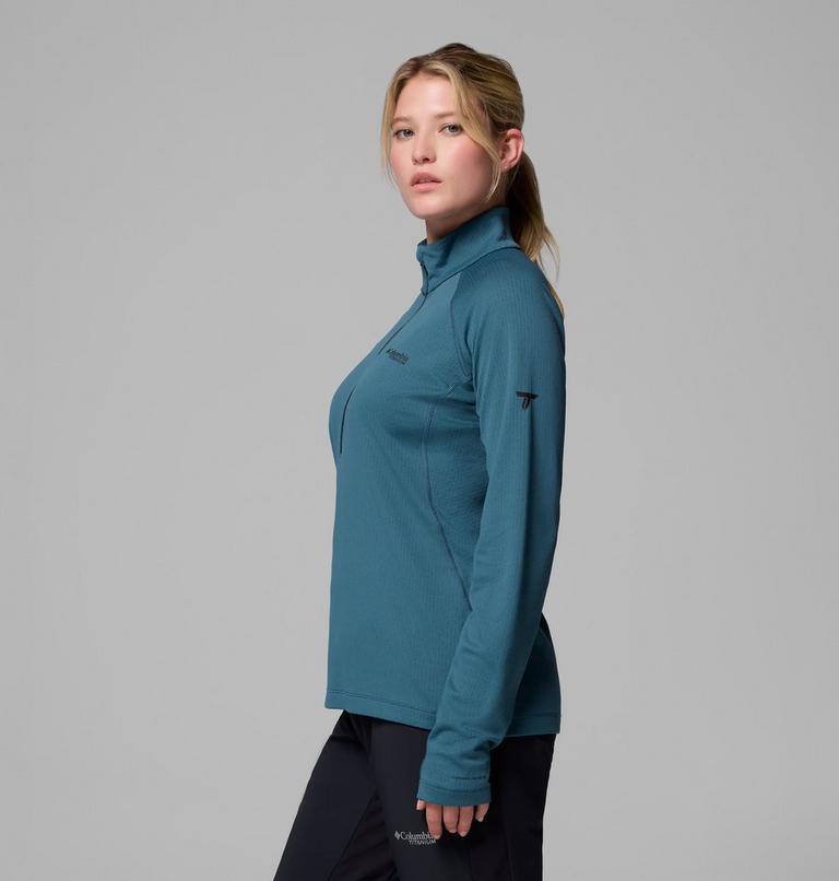 Women's DriVenture Technical Long Sleeve T-Shirt, Color: Everblue, Black, image 4