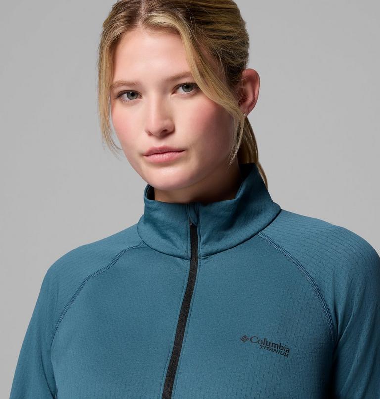 Women's DriVenture Technical Long Sleeve T-Shirt, Color: Everblue, Black, image 6