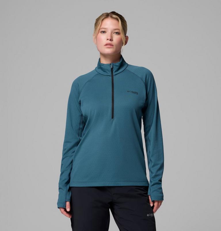 Women's DriVenture Technical Long Sleeve T-Shirt, Color: Everblue, Black, image 1