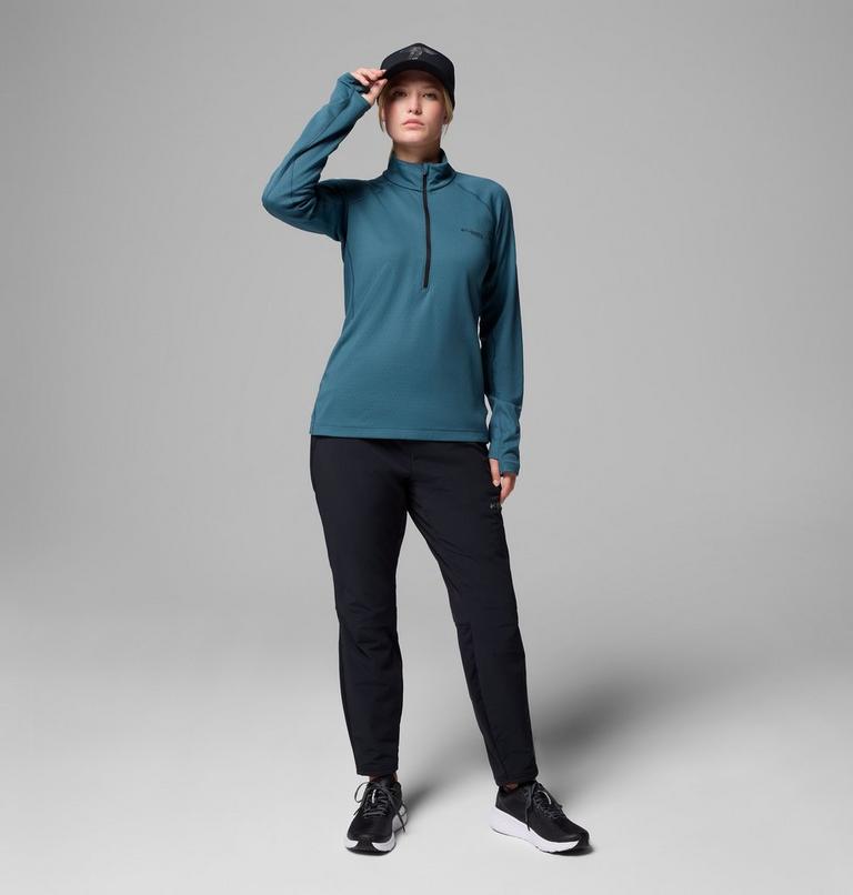 Women's DriVenture Technical Long Sleeve T-Shirt, Color: Everblue, Black, image 2