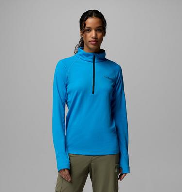 Camiseta t&eacute;cnica de manga larga DriVenture para mujer, Color: Compass Blue, image 3