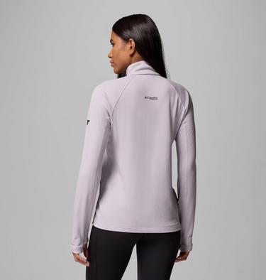 Maglia tecnica a manica lunga DriVenture da donna, Color: Lavender Pearl, White, image 3