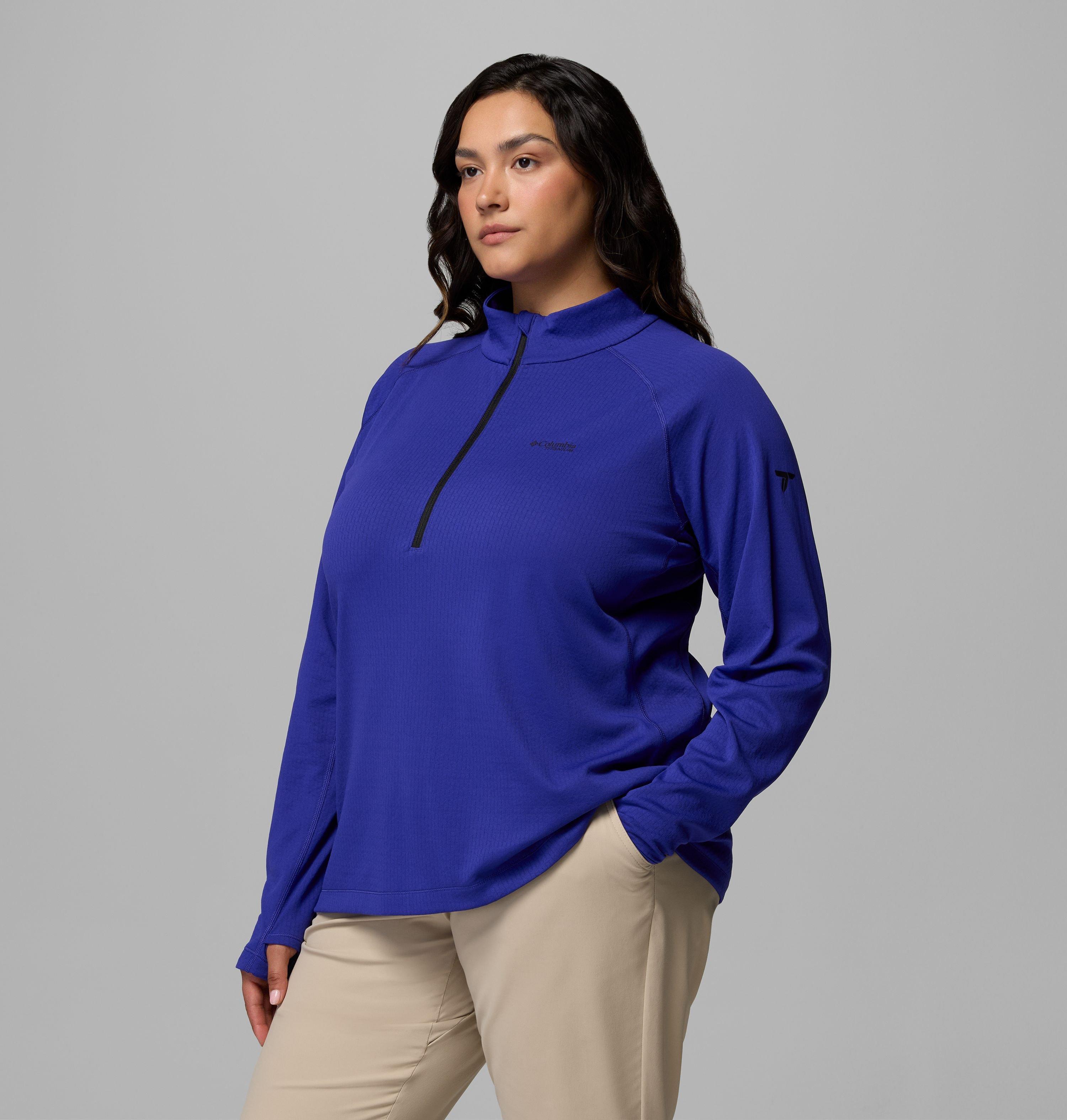 Women's DriVenture Half Zip Shirt - Plus Size 4
