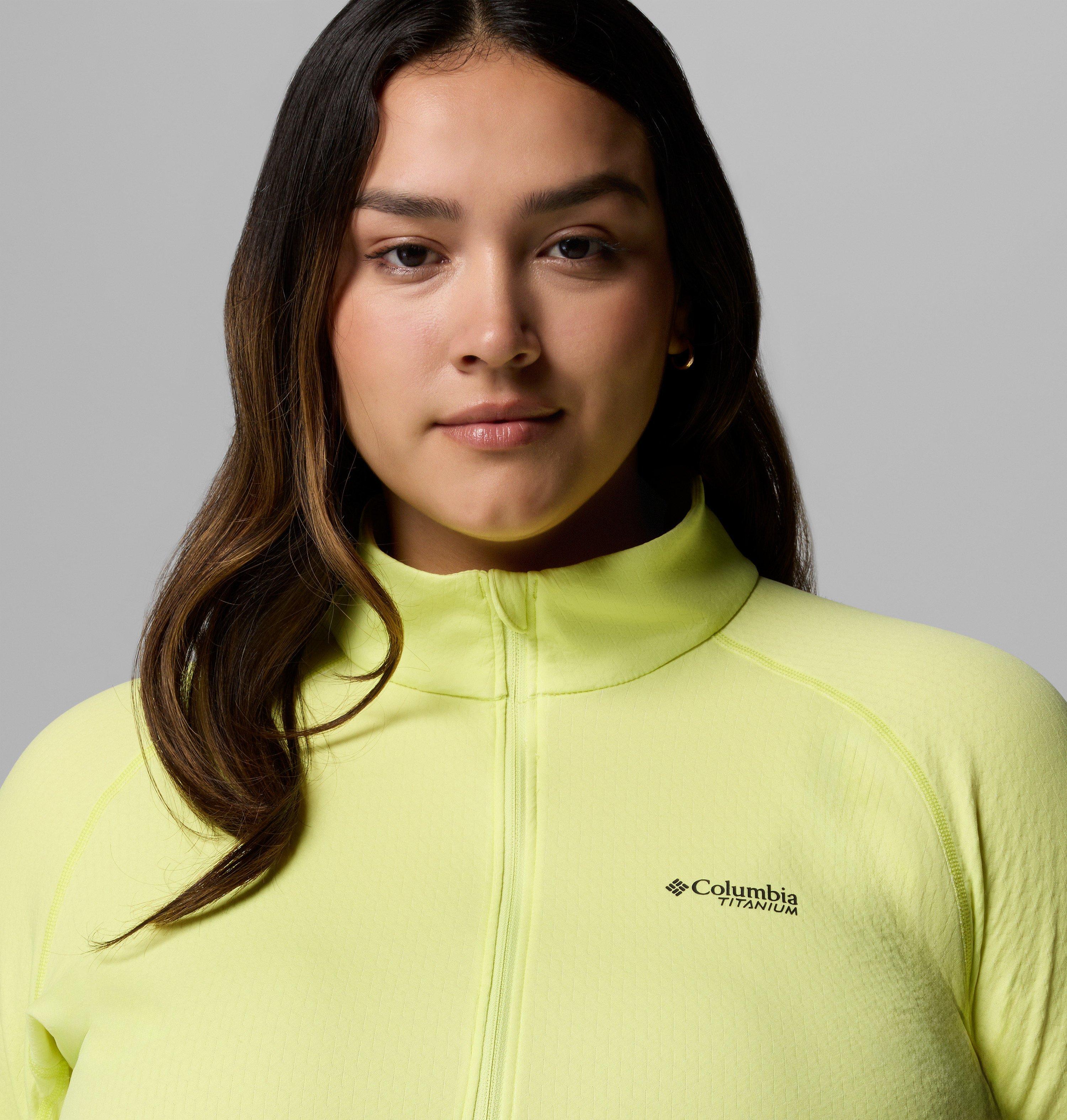 ②ふみ Women's DriVenture Half Zip Shirt - Plus Size | Columbia