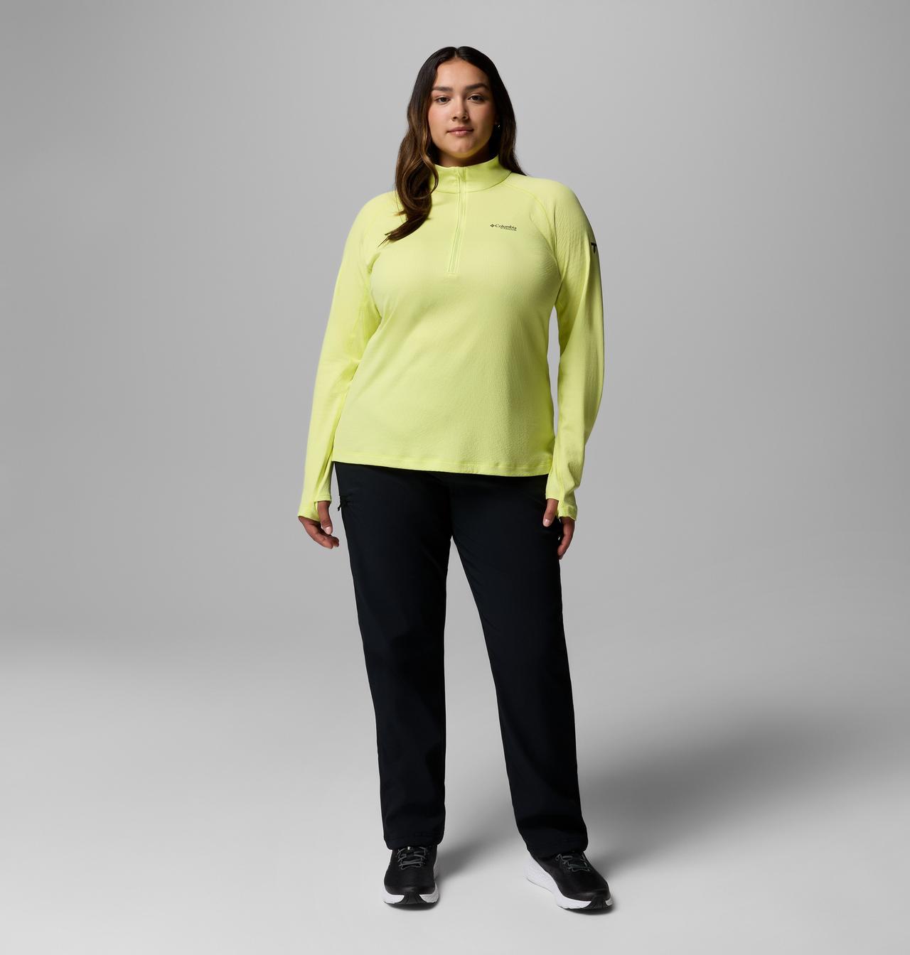 Women's DriVenture™ Half Zip Shirt - Plus Size | 797 | 1X 2