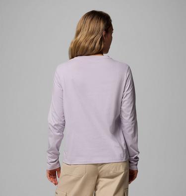 Rolling Bend Longsleeve mit Grafik für Frauen, Color: Lavender Pearl, Amazing Heights, image 3