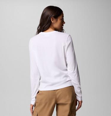 Ruby Springs Longsleeve mit Grafik für Frauen, Color: White, Colorful Treescape, image 15