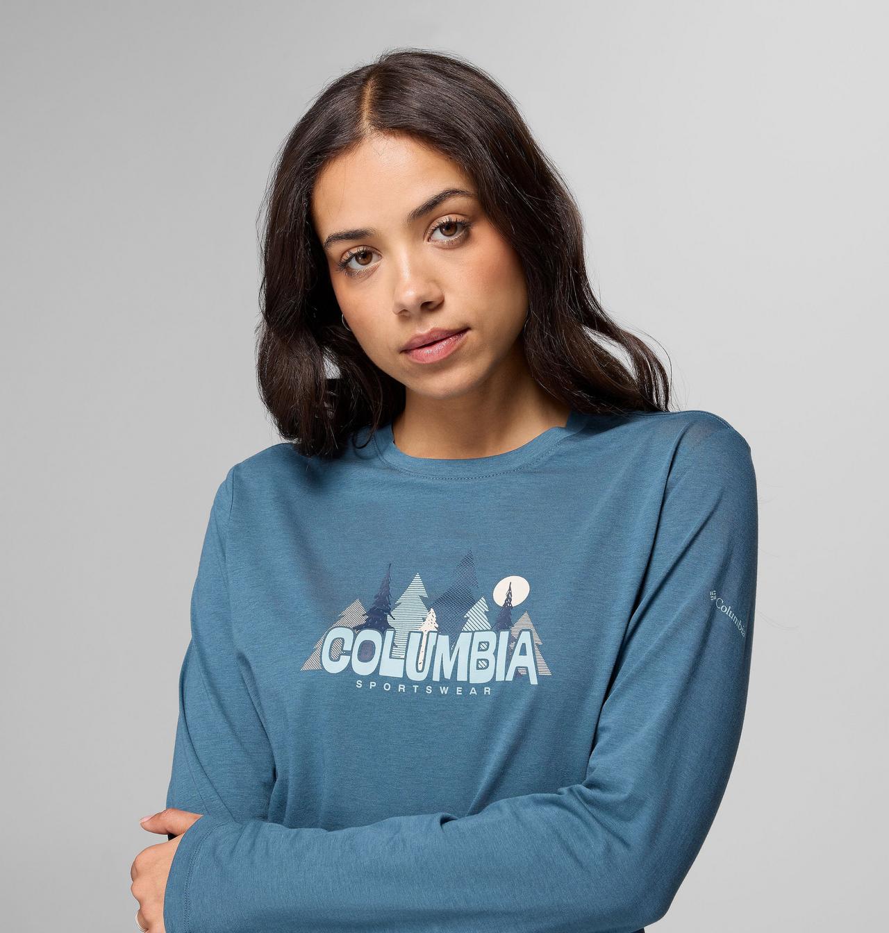 Women's Ruby Springs™ Graphic Long Sleeve T-Shirt - Plus Size