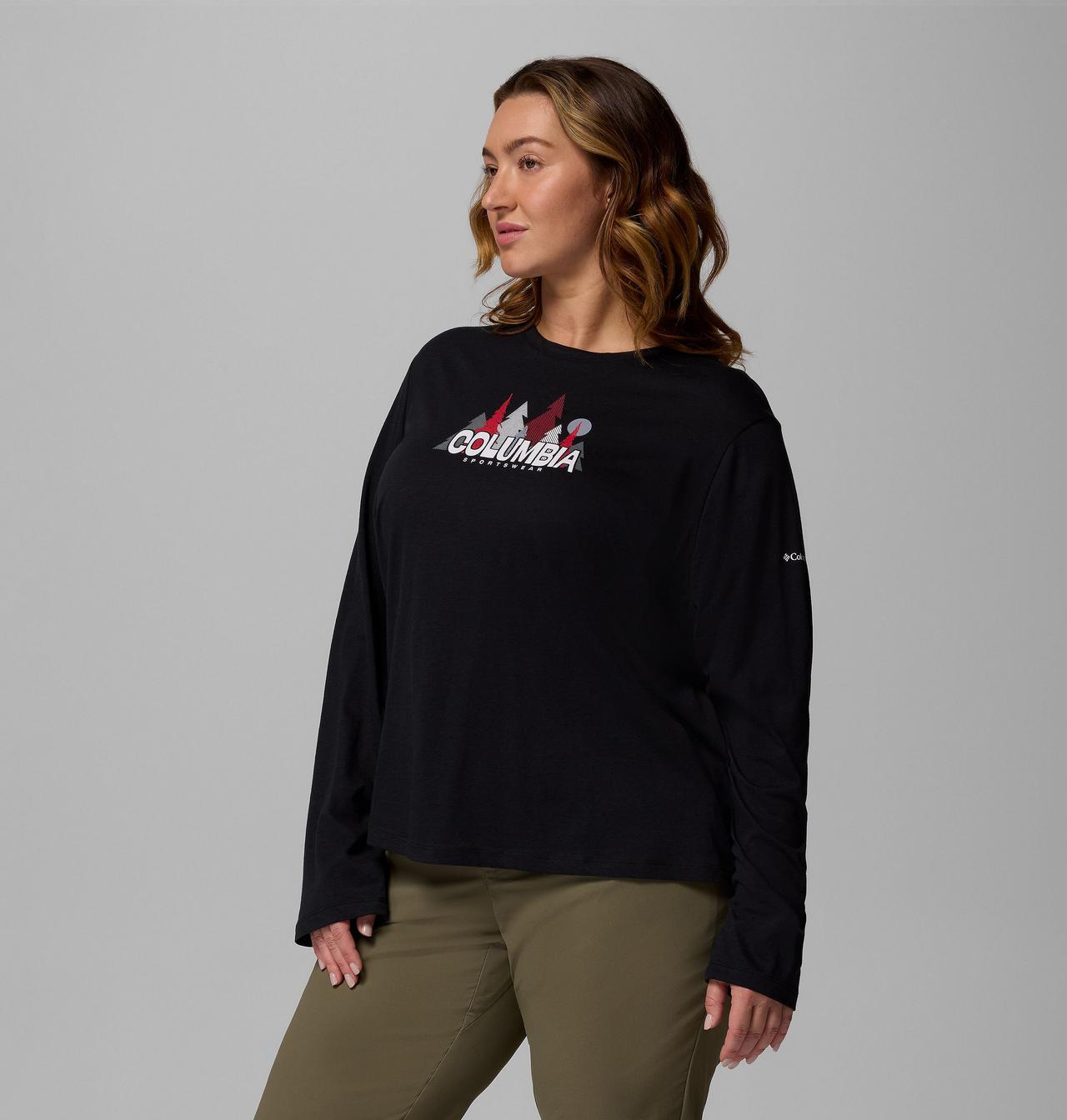 Women's Ruby Springs™ Graphic Long Sleeve T-Shirt - Plus Size 4