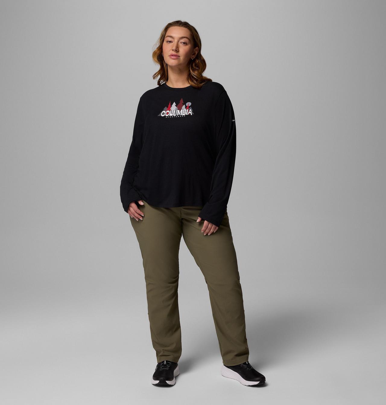 Women's Ruby Springs™ Graphic Long Sleeve T-Shirt - Plus Size 2