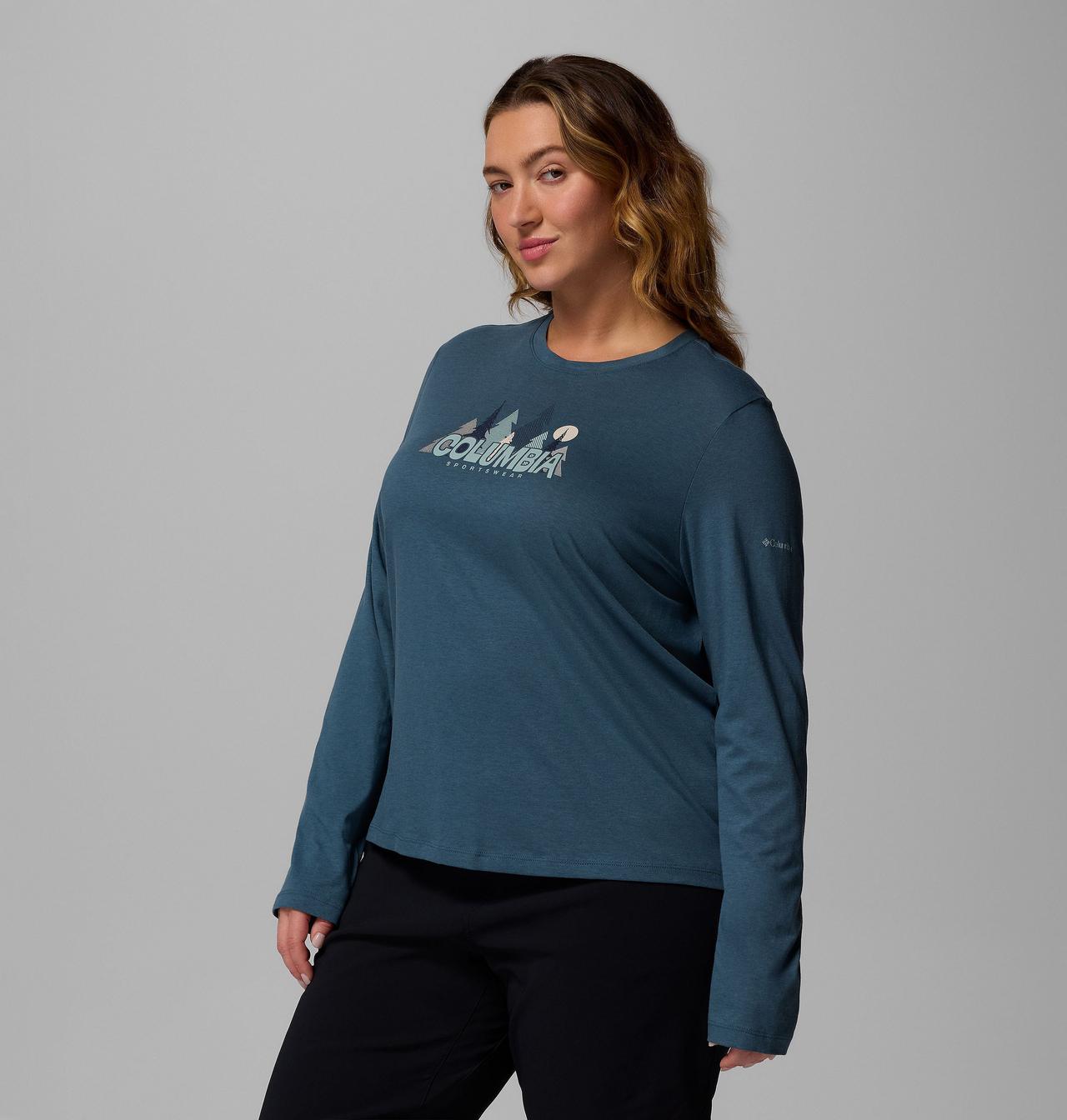Ruby Springs™ Graphic LS Tee | 429 | 3X 4