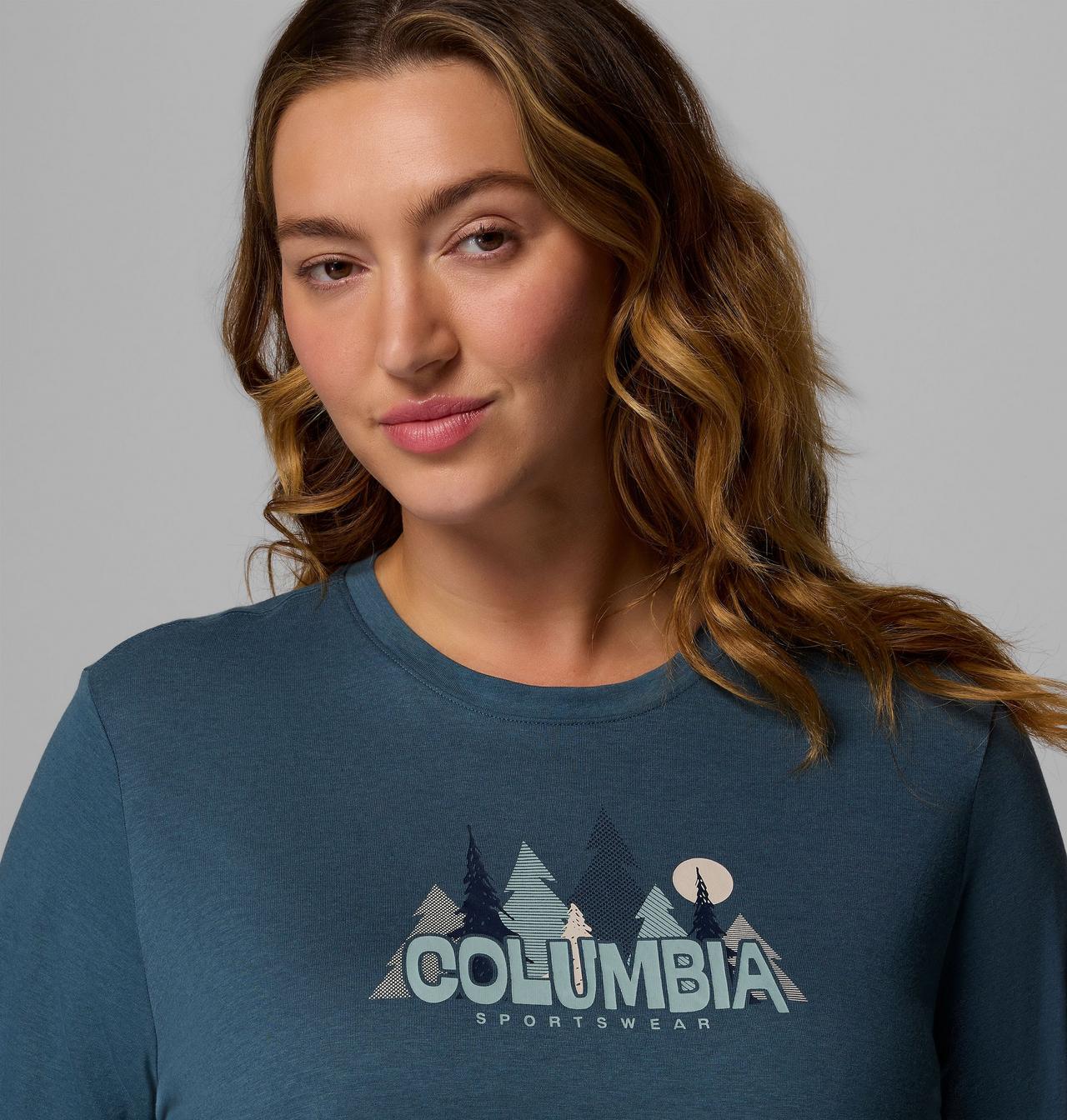 Ruby Springs™ Graphic LS Tee | 429 | 3X 5