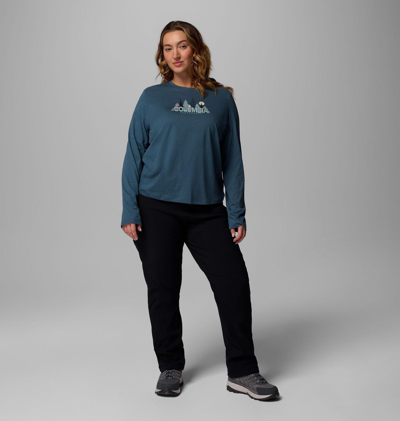 Ruby Springs™ Graphic LS Tee | 429 | 3X 2