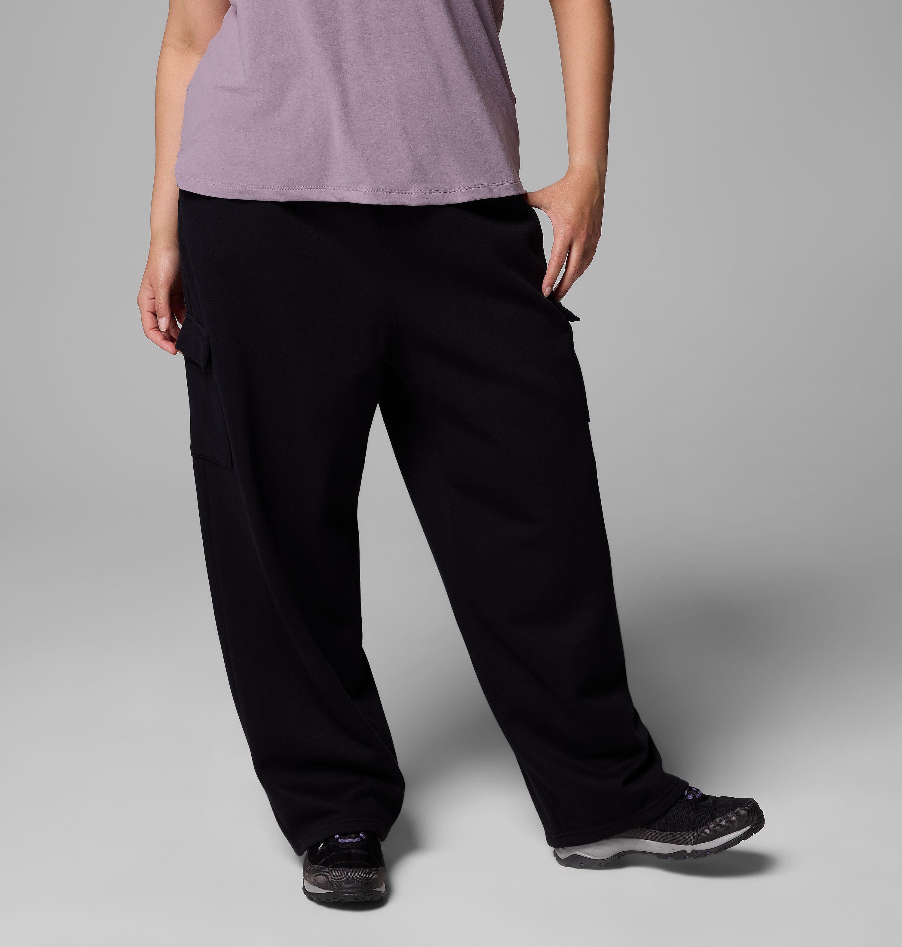 Columbia Women's Aldermore Fleece Cargo Pants - Plus Size-