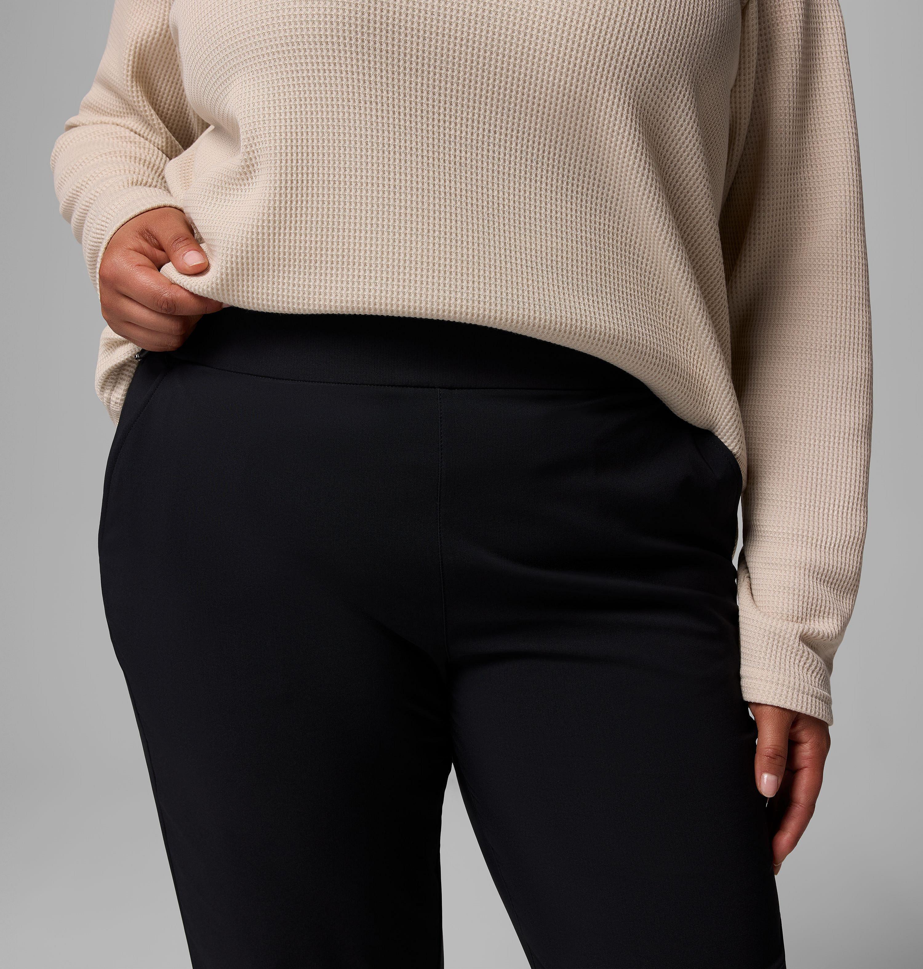 Pantalon ajusté à enfiler All Seasons pour femme – Grandes tailles 5