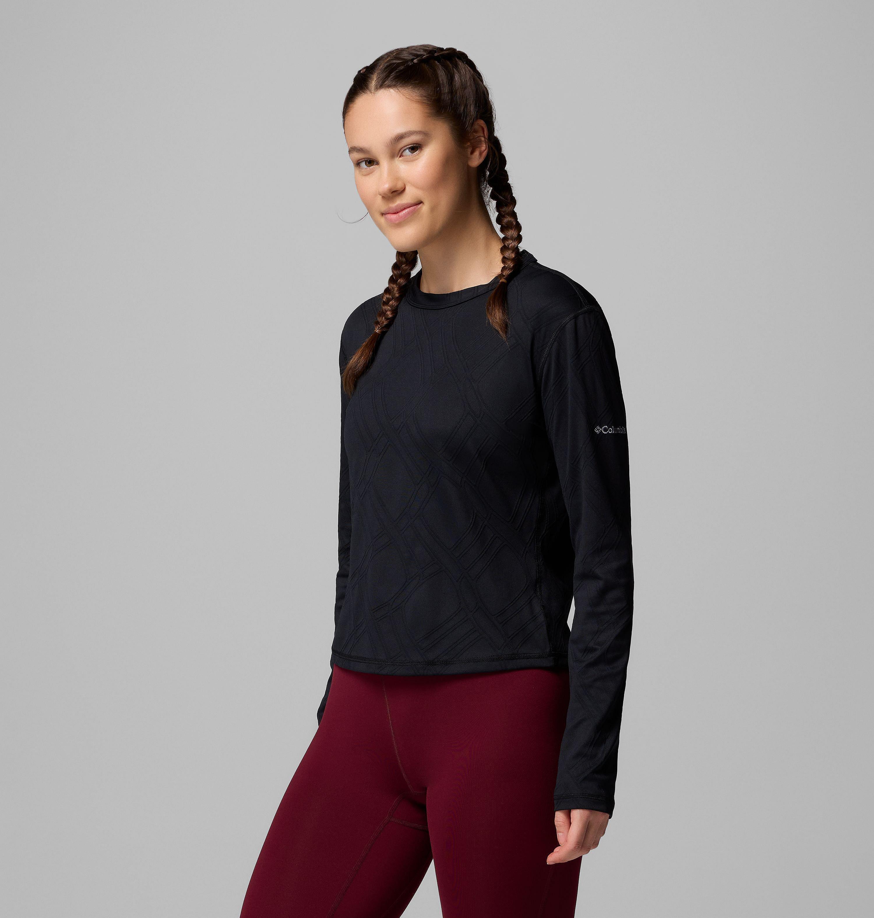 Women's Granite Point Long Sleeve Crew Shirt | 010 | S 4