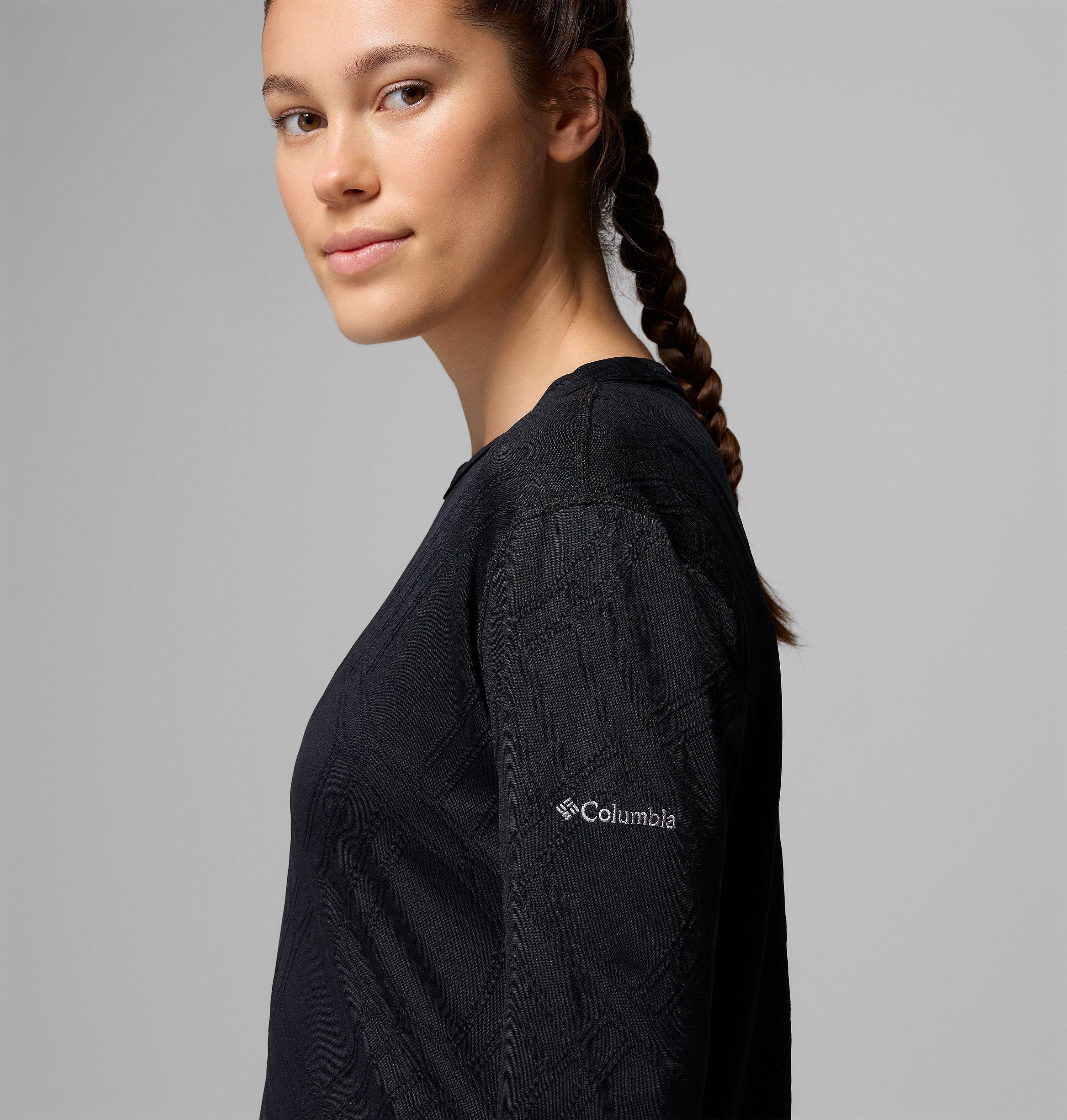 Women's Granite Point Long Sleeve Crew Shirt | 010 | S 6