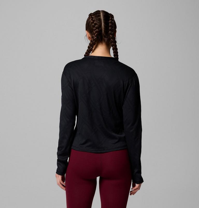 Camiseta manga larga Granite Point para mujer, Color: Black, image 3