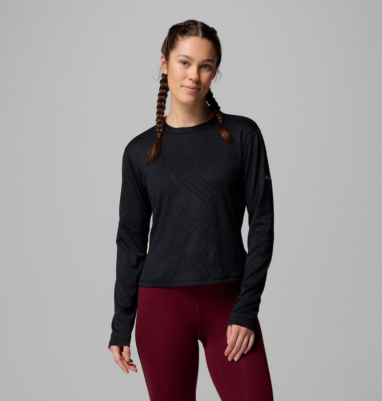 Camiseta manga larga Granite Point para mujer, Color: Black, image 1