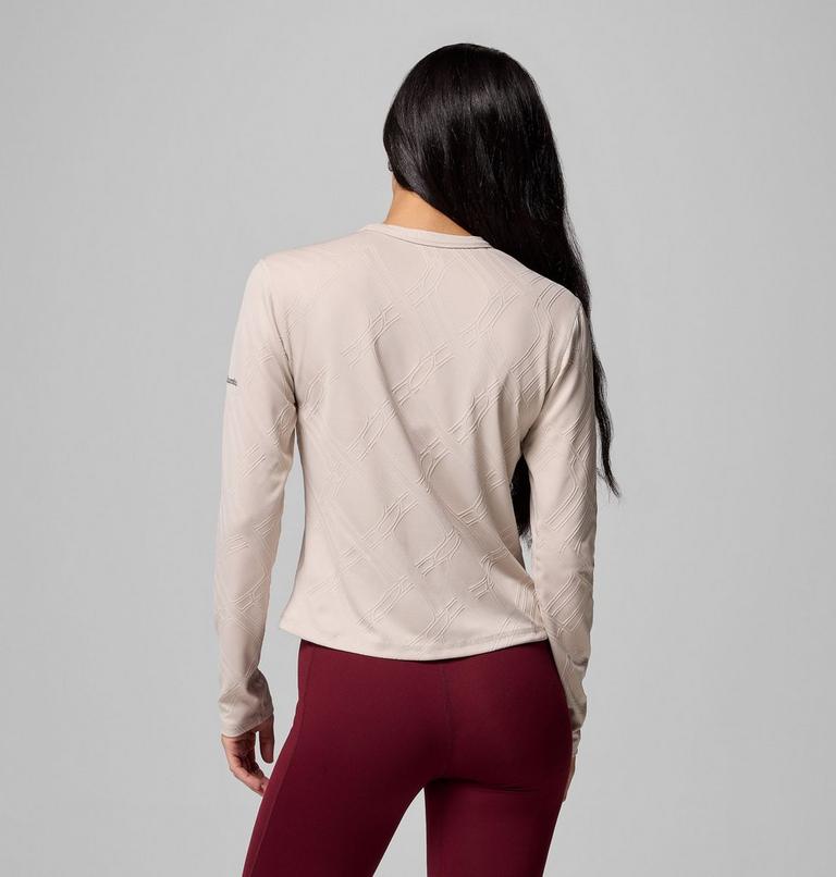 Camiseta manga larga Granite Point para mujer, Color: Dark Stone, image 3