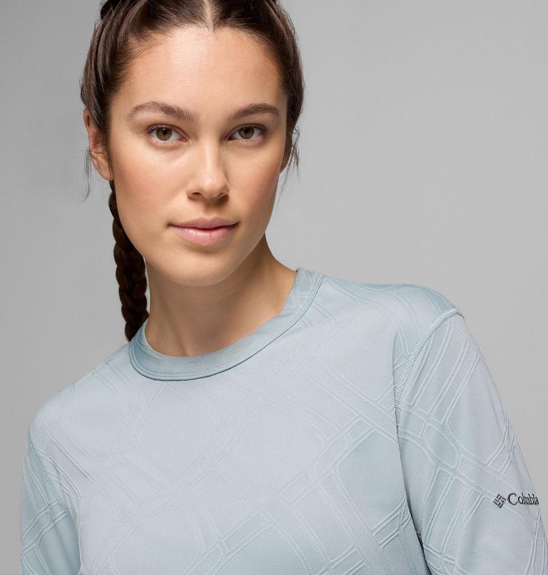 Camiseta manga larga Granite Point para mujer, Color: Crushed Blue, image 5