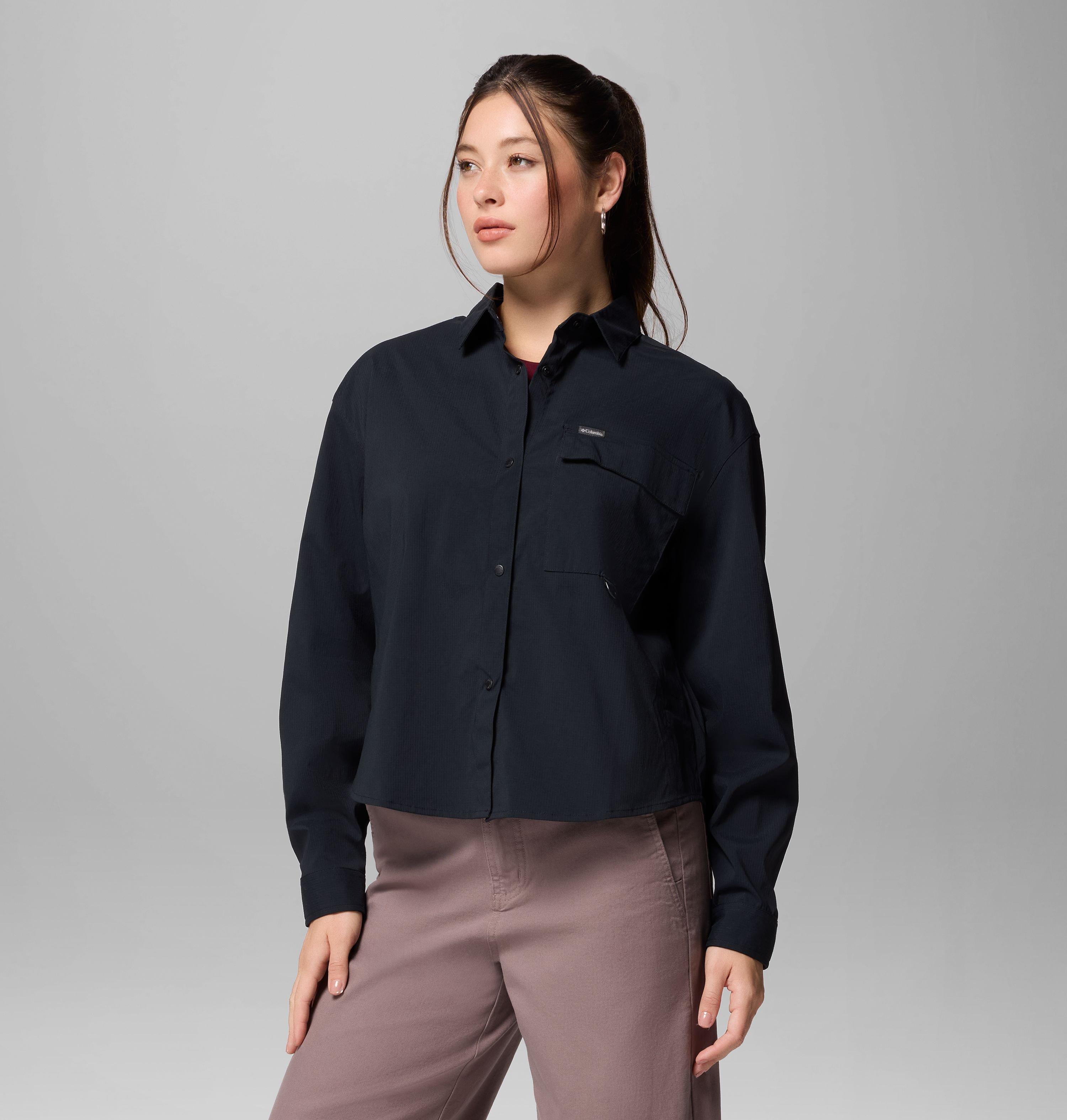 Chemise tissée à manches longues Granite Point pour femme 4