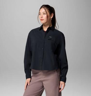 Women's Granite Point Woven Shirt, Color: Black, image 4